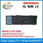 MFKVP 11.4V 91Wh Battery Dell Precision15 7510 7520 M7510 (New)