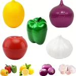 Food Box Plastic Sealed Creative Organizer Crisper Vegetable Containers Onion Garlic Green Pepper (New)