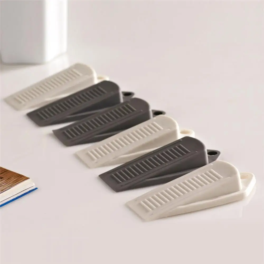 Sccd5d3f6a3c2413dbc6591f3bb5f924dp 2 Rubber Wedge Door Stop Convenient Mouse Design Door Stop Stopper Holder Guard (New) - Image 1
