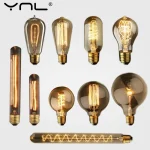 E27 Retro Edison Bulb 220V 40W ST64 G80 G95 G125 Ampoule Vintage Edison (New)