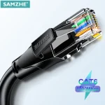 SAMZHE CAT6 Round Ethernet Cat 6 Lan Cable RJ45 Network (New)