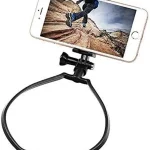 Universal Hands Free Neck Hanging Phone Holder Adjustable Lazy Stand Wearable Mount for iPhone (New)