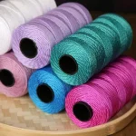 1.5mm 200m Summer Light Ice Cotton Silk Thread Crochet Yarn For DIY Crafts (New)