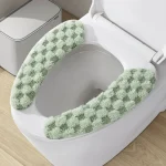Thick and Warm Toilet Seat Cushion Cover   with Sticky Toilet Seat Cushion (New)