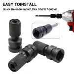 46024 square handle air cannon to internal hexagon 46026 hexagon handle electric wrench (New)