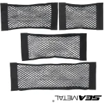 BLALION Car Trunk Storage Bag Nylon Mesh Nets Auto Trunk Rear Organizer Elastic (New)