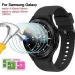 Tempered Glass For Samsung Galaxy Watch 4 40mm 44mm Watch 4 Classic 42mm (New)