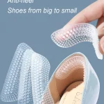 Upgrade Silicone Heel Stickers Heels Grips for Women Men Anti Slip Heel Cushions (New)