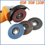 75mm 3 Inch Flap Discs 3 Abrasive Sanding Wheels For Angle Grinder Metal (New)