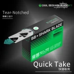 2UUL DA18 BB Shark #11 Blade 100PCS/Box Precision Cutting Blade (New)