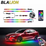 BLALION Flexible Car Underglow Light Strip 12V LED Underbody Ambient Light With App (New)