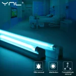 UV Quartz Lamp T5 Tube Ultraviolet Light Bulb 220V 110V 6W 8W Ozone (New)