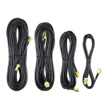 RP SMA To SMA Male Female Extension Cable RG174 Coaxial Wire For WiFi Antenna (New)