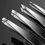 4 Set Professional Tweezers Set Perfect For Eyebrow Hair Removal Splinter Very Effortless (New)