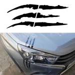 Motorcycle Car Sticker Universal Monster Claw Scratched Stripe Decal Marker Reflective Waterproof Moto (New)
