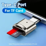USB C TF Card Reader, USB C to USB A, Portable OTG Card (New)
