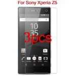 Clear Tempered Glass On Sony Xperia Z5 (New)