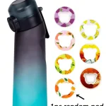 1 650ml Flavored Water Bottle with Random 1 Flavour Pods Air Water Bottle (New)