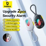 Baseus 2 Security Alarm Detector Upgrade Sound Protection Sensor for Door Window Camera (New)