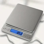 Digital Kitchen Scale Stainless Steel Food Scale with LCD Display for Precise Weighing (New)