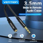 Vention 3.5MM Male to Female Extension Cable Jack 3.5 Aux (New)