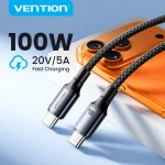 Vention 100W USB C Cable USB C to Type C (New)