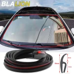 BLALION Type h Car Windshield Rubber Seal Self adhesive Front Rear Dashboard Windshield Soundproof (New)