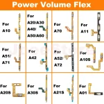 Volume Power Switch On Off Side Button Key Flex Cable For Samsung A10 (New)