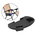 Plastic Universal Chair Cup Holder Snack Tray for Leisure Chair Garden Recliner Sun (New)