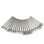 20 Diamond Grinding Heads Mini Bit For Rotary Drill Tool Burrs Grinding Accessories (New)