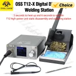 OSS T12-X Intelligent Constant Temperature Soldering Station With Electric Soldering (New)