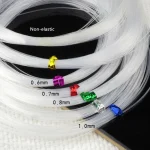 0.4 0.5 0.6 0.7 0.8 1mm Dia Crystal Nylon Thread Transparent Non elastic Fishing (New)