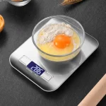 5kg 1g Multifunction Electric Digital Kitchen Food Scale LCD Display, High Precise Waterproff Measuring (New)