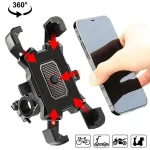 Universal 360Â° Rotatable Bicycle Phone Holder Non slip Adjustable Motorcycle MTB Phone Stand Bike (New)