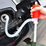 Truck Car Hand Fuel Pump Oil Gasoline Diesel Transfer Sucker Manual Fuel Pump (New)