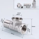 201 304 Stainless Steel 1 2", 3 4" BSP Threaded Plumbing Fittings (Reducing Elbow, Tee, Coupler, (New)