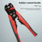 Professional Electrician Wire Pliers Cable Wire Stripper Cutter Crimper Automatic Crimping Stripping Tool (New)