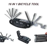 16 in 1 Mountain Bike Portable Socket Multipurpose Wrench Bicycle Multi Tool Screwdriver (New)