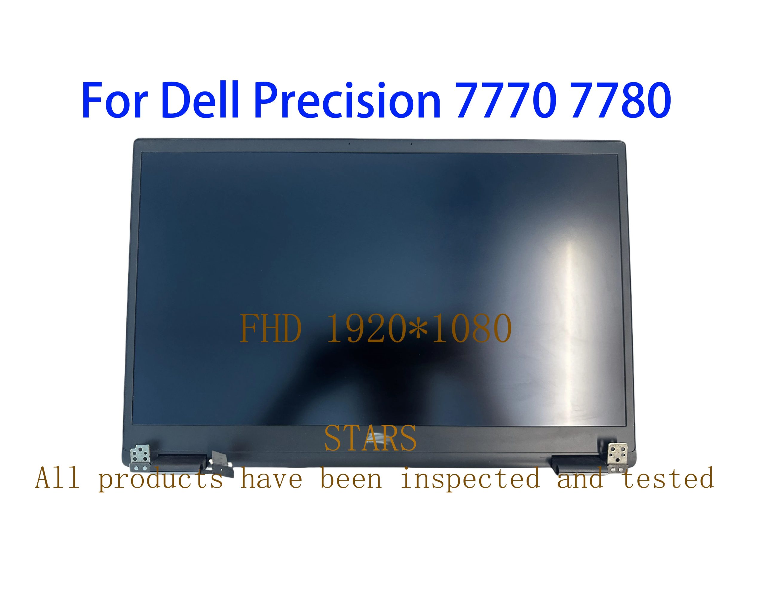 Sd6467f03bd124080b1293c91b868584cJ 17.3 inch For Dell Precision 7770 7780 LCD Screen Complete Assembly Upper Half FHD 1920*1080 (New) - Image 1