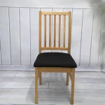 1  Solid Color Elastic Cushion Cover Washable and Detachable Protective Chair Cover (New)