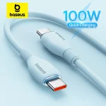 Baseus 100W USB C Cable For iPhone 16 15 Fast Charging Cable For (New)