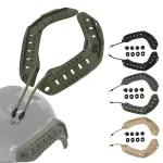 BOOIU Fast Tactical Helmet ABS Side Guide Rail ARC Nylon Mount Guide Rail (New)