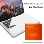Screen Keyboard Protection Microfiber Liner Cleaning Cloth For MacBook Air 13" Pro 14" (New)