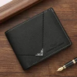 Mens wallet, leather short multiple card holder, wallet, credit card, ID card holder, (New)
