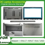 New For Lenovo Ideapad 1 15ALC7 15IAU7 15IJL7 2022 Laptop LCD Back Cover Front Bezel Palmrest Keyboard Bottom Case Hinges Cover (New)