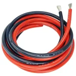 Battery Cable Silicone Cable Solar Panel Electrical Wire Heat Resistant Red Black 24 (New)