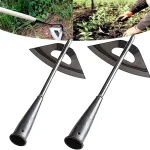 All Steel Hardened Hollow Hoe Handheld Weeding Rake Planting Vegetables Farm Garden Agriculture Weeding (New)