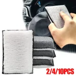 Double Side Car Interior Scrubbing Sponge for Leather Interior Car Wash Pad No (New)