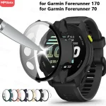 Glass Case Garmin Forerunner 170 165 All-Around Screen Protector Hard (New)