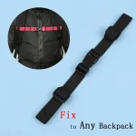 Heavy Duty Adjustable Backpack Sternum Strap,Backpack Chest Strap, Detachable Chest Belt with Quick (New)